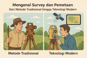 Mengenal Survey dan Pemetaan: Dari Metode Tradisional hingga Teknologi Modern