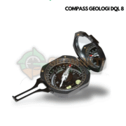 Kompas Geologi DQL-8 untuk Pengukuran Jurus dan Kemiringan Batuan