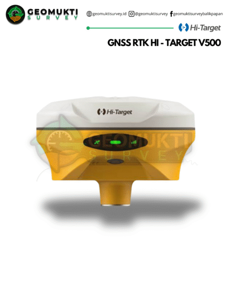GNSS RTK Hi-Target V500 receiver IMU dengan layar sentuh