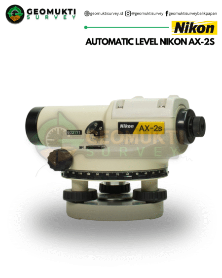 Automatic Level Nikon AX-2S Waterpass 20x untuk Survey dan Konstruksi