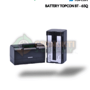 Battery Topcon BT-65Q Original untuk Total Station Topcon GTS Series