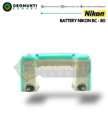 Battery Nikon BC-80 Original untuk Total Station Nikon XS XF