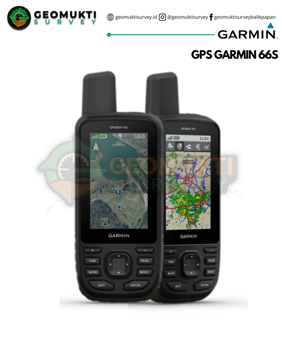 GPS GARMIN 66S | GPS Sensor ABC & GNSS Presisi