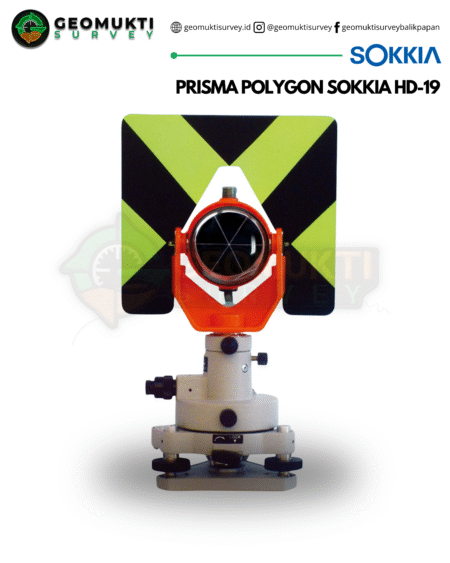 Prisma Polygon HD-19 Reflektor Optik Total Station