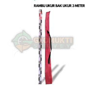 Rambu Ukur 3 Meter Aluminium Teleskopik untuk Survey Leveling
