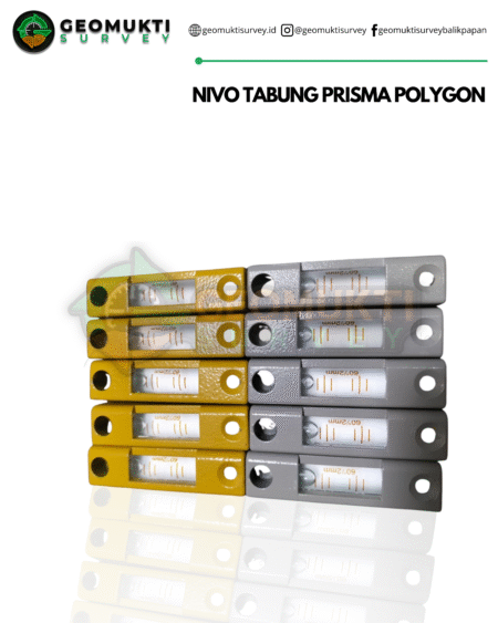 Nivo Tabung Prisma Polygon untuk alat survey